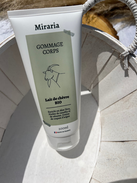 Gommage corps - lait de chèvre BIO